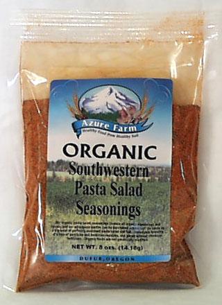 Azure Farm Southwestern Pasta Salad Seasoning Organic - 8 ozs.