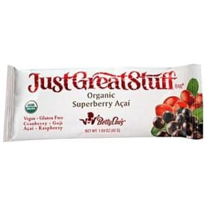 Betty Lou's Superberry Acai Bar  Organic - 3 x 1.50 ozs.