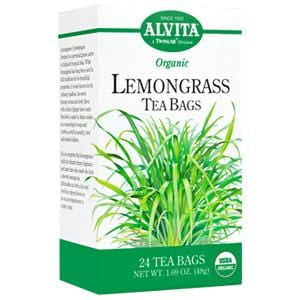 Alvita Lemongrass Tea  Organic - 6 x 1 box