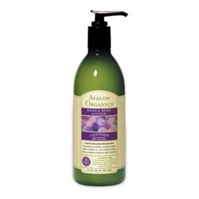 Avalon Lavender Lotion Organic - 12 ozs.