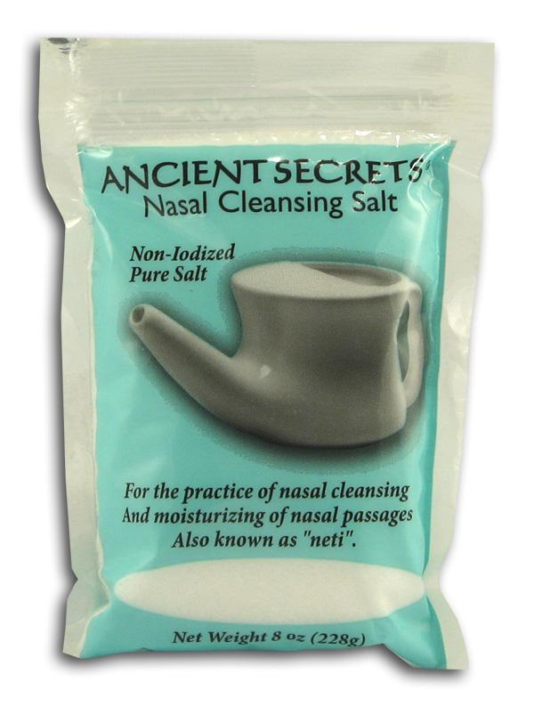 Ancient Secrets Nasal Cleansing Salt - 8 ozs.