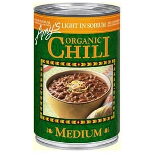 Amy's Medium Chili  Light in Sodium  Organic - 12 x 14.7 ozs.