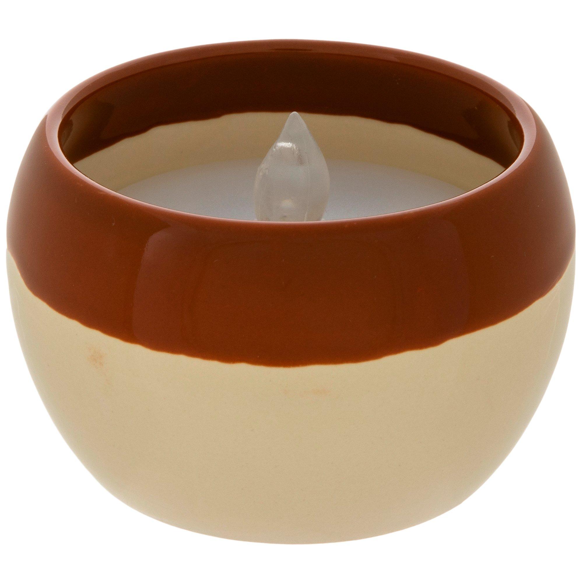 Jar Tea Light LED Candle