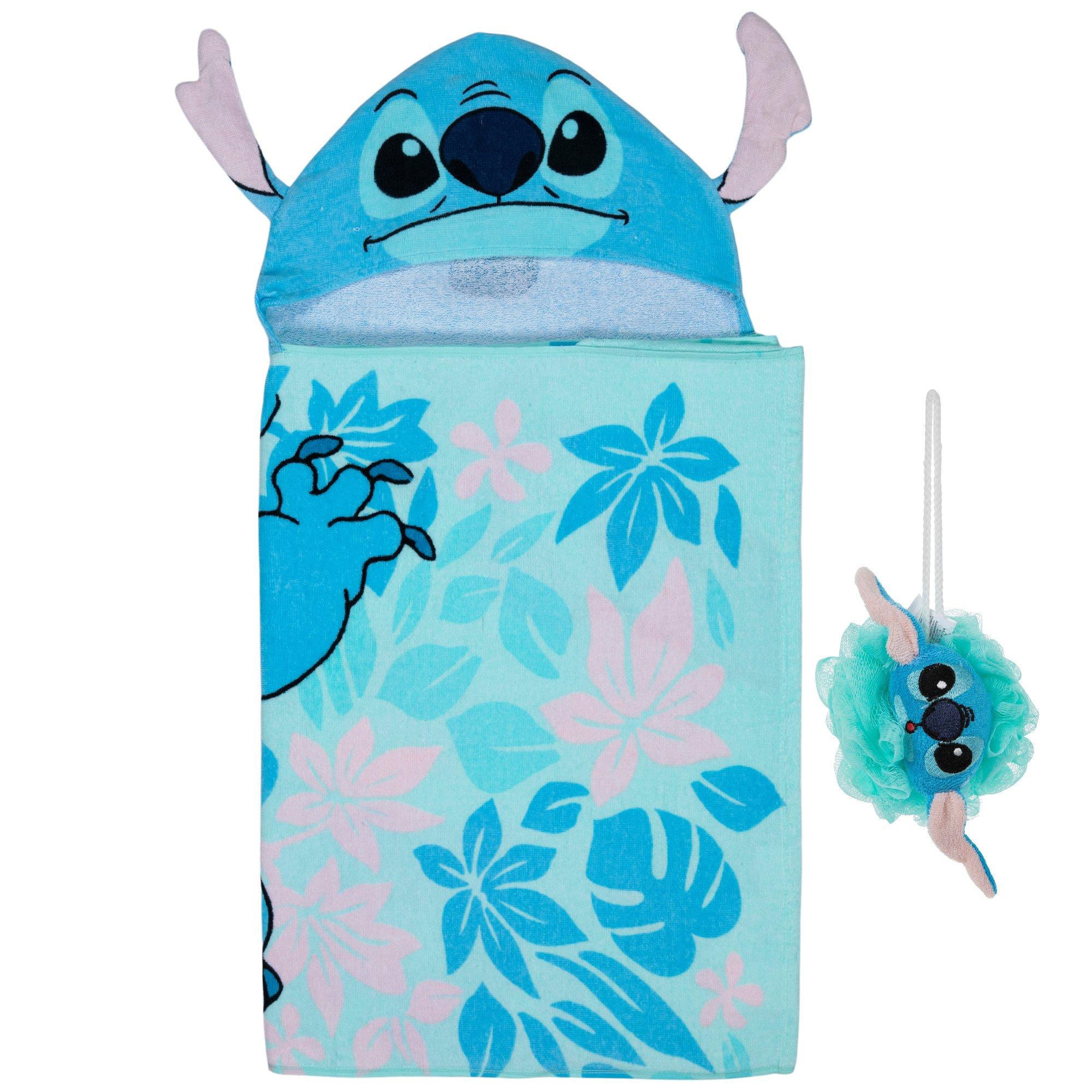 Stitch Hooded Towel & Loofa