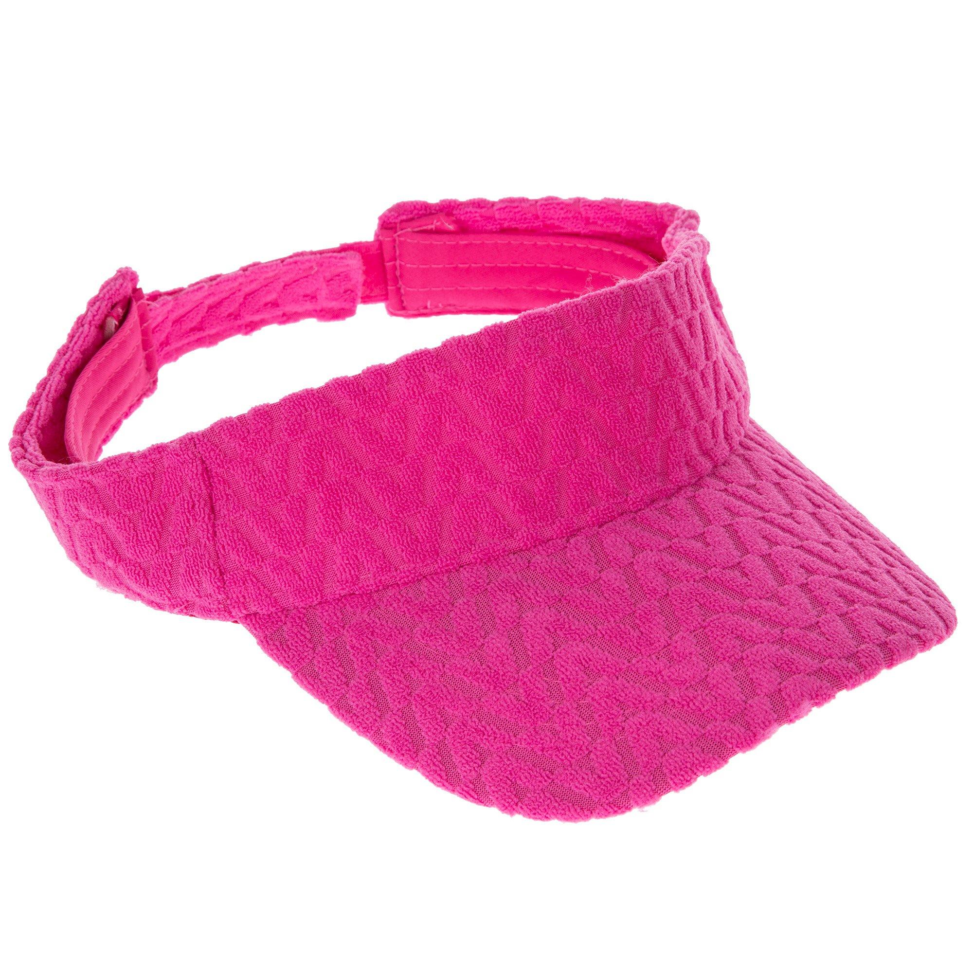 Pink Terry Visor