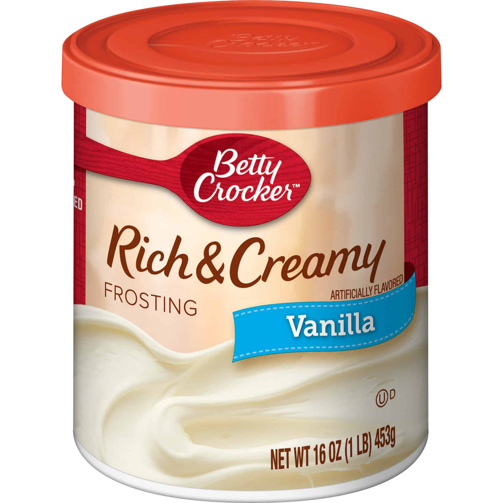 (2 pack) Betty Crocker Rich and Creamy Vanilla Frosting  16 oz