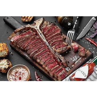 BEEF ANGUS PORTERHOUSE STEAK 48oz (USDA High Choice)