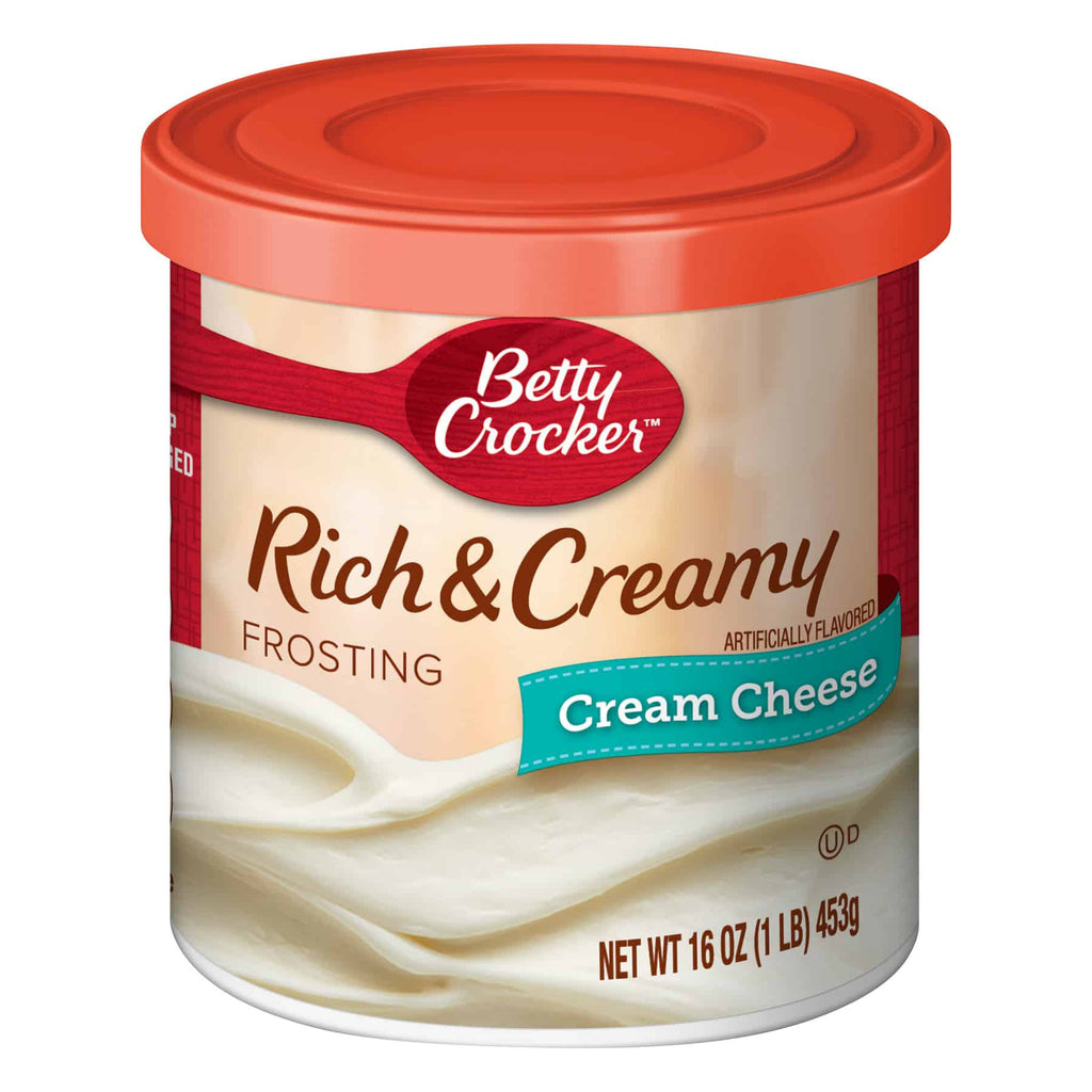 (8 Pack) Betty Crocker Rich and Creamy Cream Cheese Frosting  16 oz