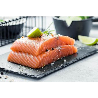 6OZ SALMON PORTIONS NORWAY 1/10#IVP Norway