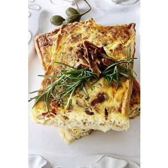 BACON & SWISS TART (14 INCH) - 9 PER BOX