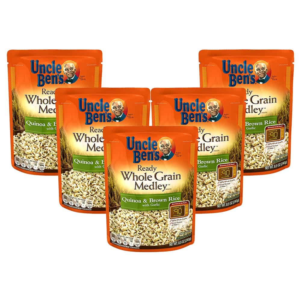 (5 Pack) UNCLE BEN'S Ready Medley: Quinoa & Brown Rice  8.5oz