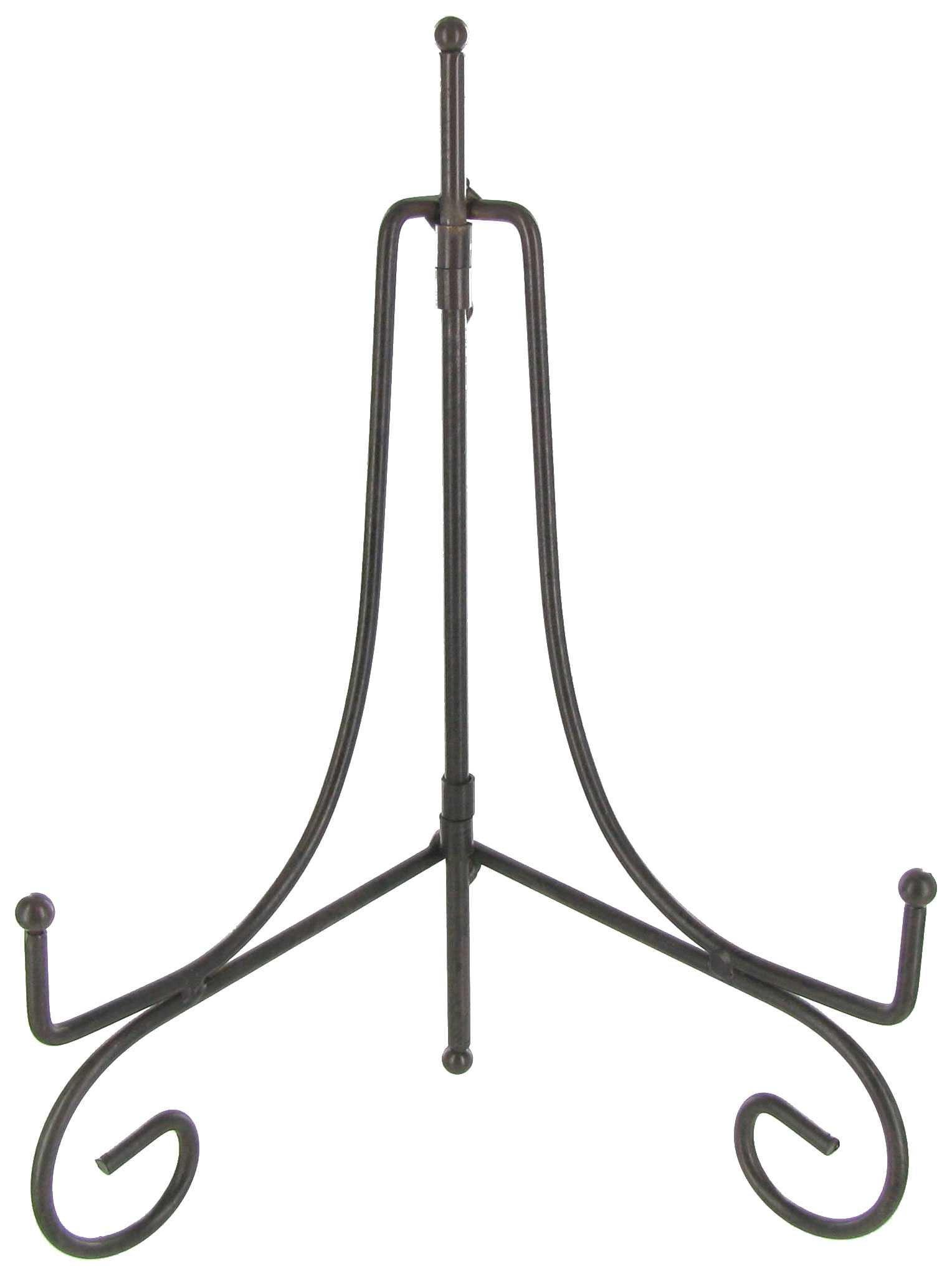 Dark Brown Foldable Wire Easel